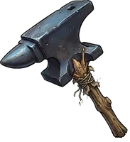 Anvil on a stick