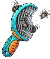 Nit comb (not unlocked yet) : Small, quick weapon, 5 damage, lowers the opponent's agility. Nit comb