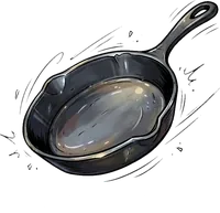Flying frying pan