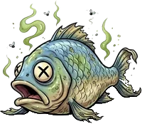 Dead fish